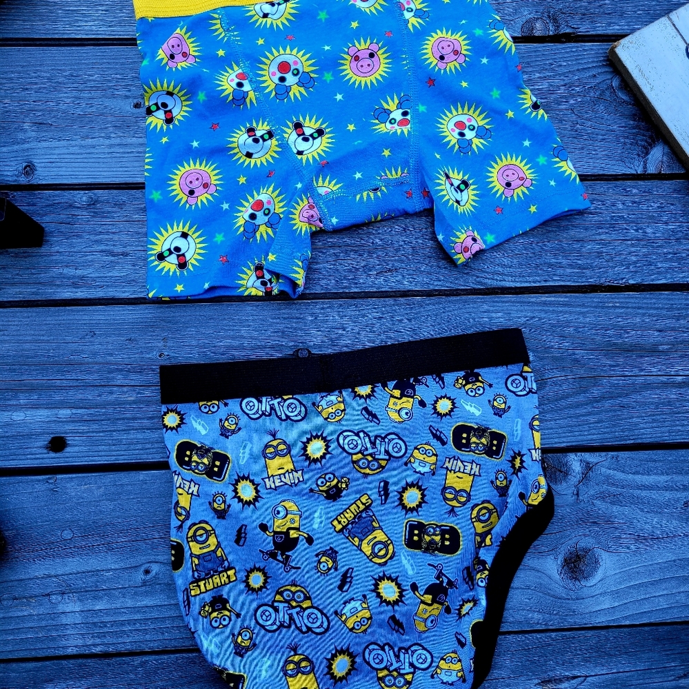 Despicable Me and Piggy Underwear Bundle